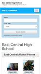 Mobile Screenshot of eastcentralhighschool.net